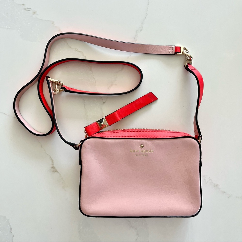 [NWOT] Kate Spade Highliner Clover Petite Crossbody Bag Pink